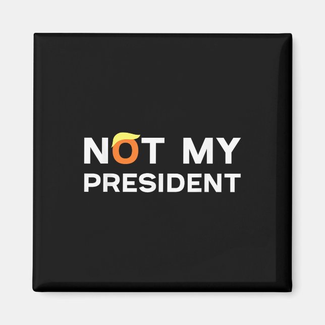 Imán No es mi presidente contra Trump 2024 (Frente)