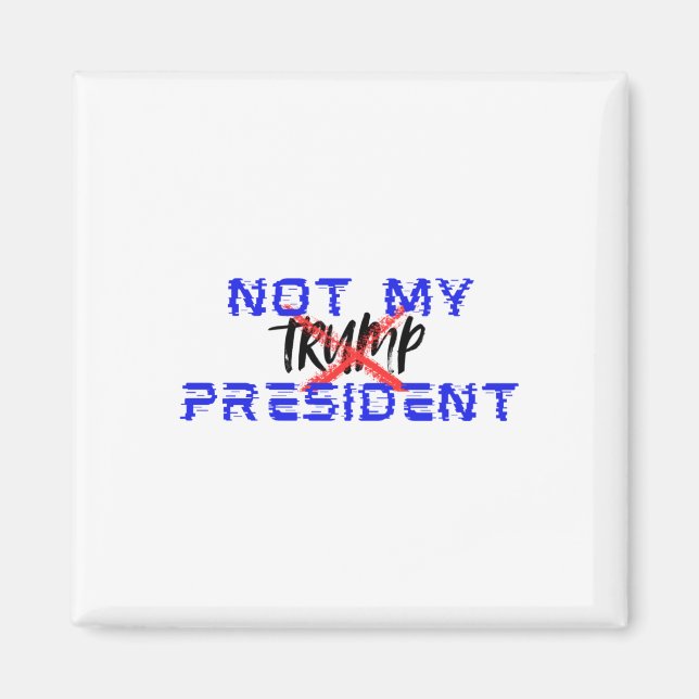 Imán No es mi presidente (di no al racismo) (Frente)