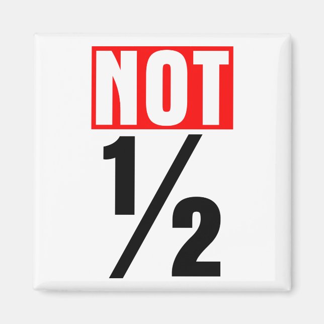 Imán No es mitad (Frente)