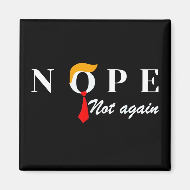 Imán No es nuevo divertido que Trump no vuelva a ser (Frente)