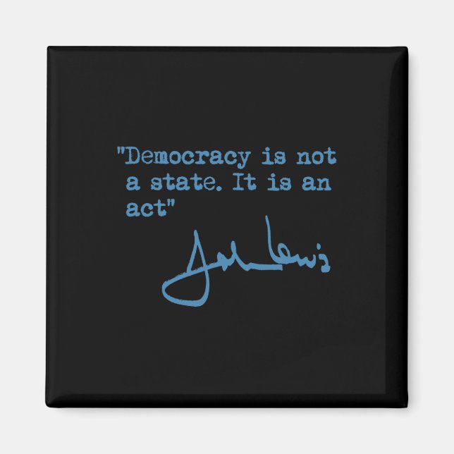 Imán No Es Un Estado. Es Un Acto. - John Lewis (Frente)