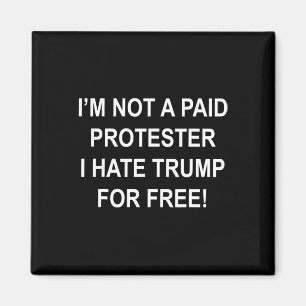 Imán No es un manifestante pagado - Odio a Trump gratis