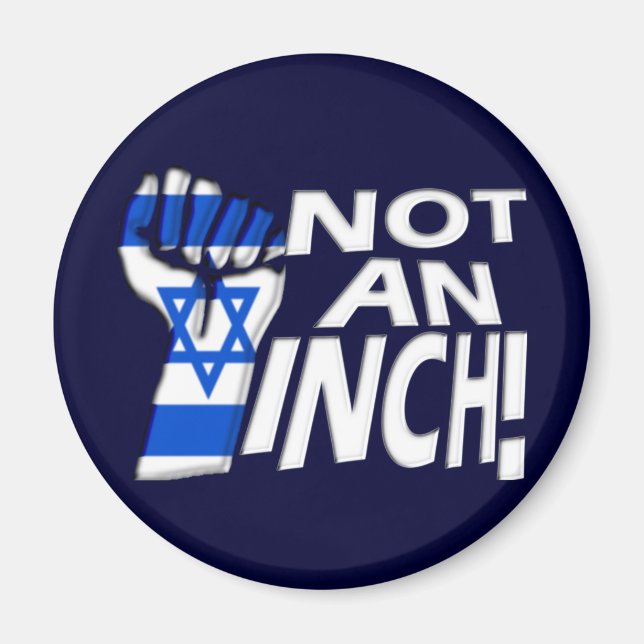 Imán No es una pulgada (Frente)