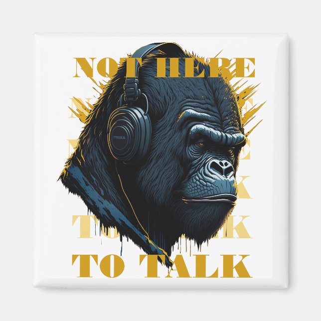 Imán No está aquí para hablar (Frente)