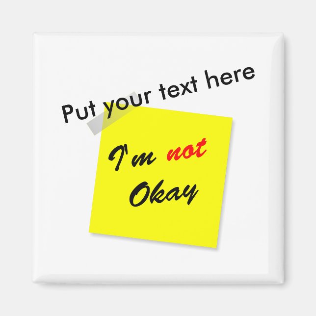 Imán No está bien (Frente)