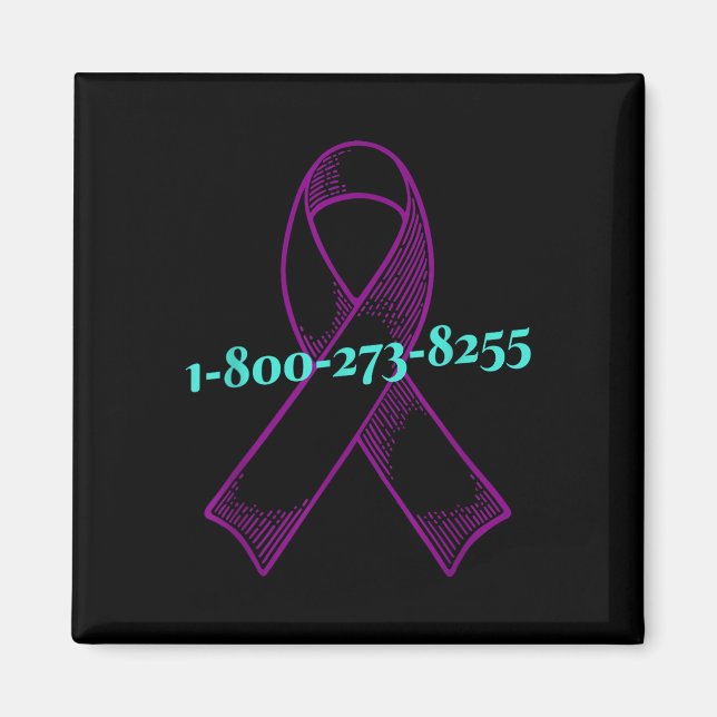 Imán No Estás Solo, Conciencia Suicida (Frente)