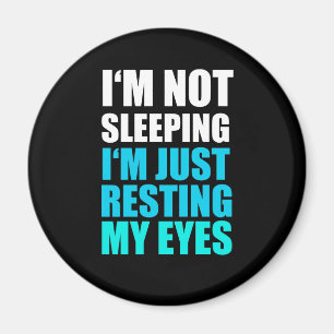 Imán No estoy durmiendo, yo apenas estoy descansando