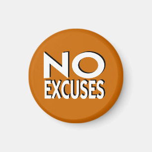 Imán No Excusas lema motivacional