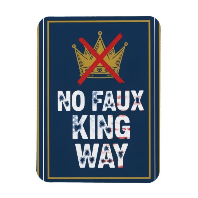Imán No Faux King Way (Vertical)