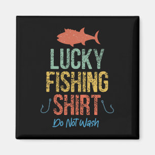 Imán No fue divertido el Camisas de Pesca Lucky Retro V