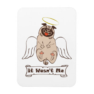 Imán No fue una cita graciosa de ángel pug de mí