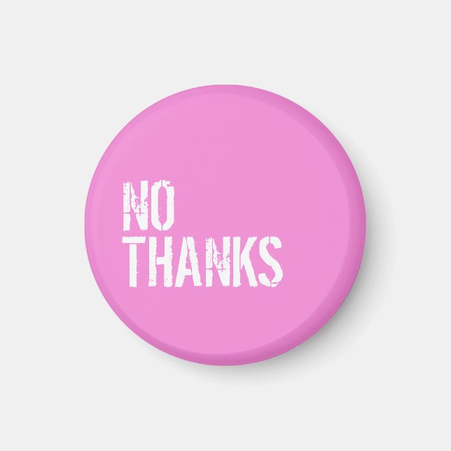 Imán No, gracias- (Frente)