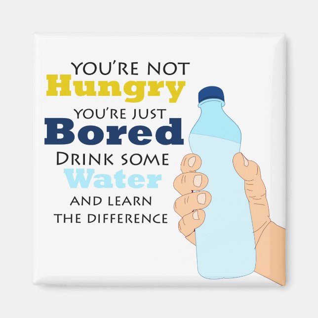 Imán No hambriento, solo aburrido (Frente)