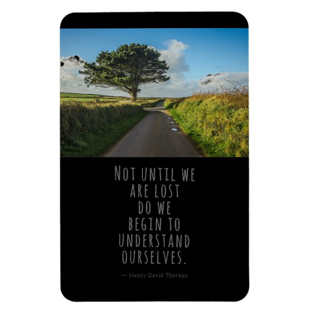 Imán No hasta que nos perdamos el teorau en negro (Vertical)