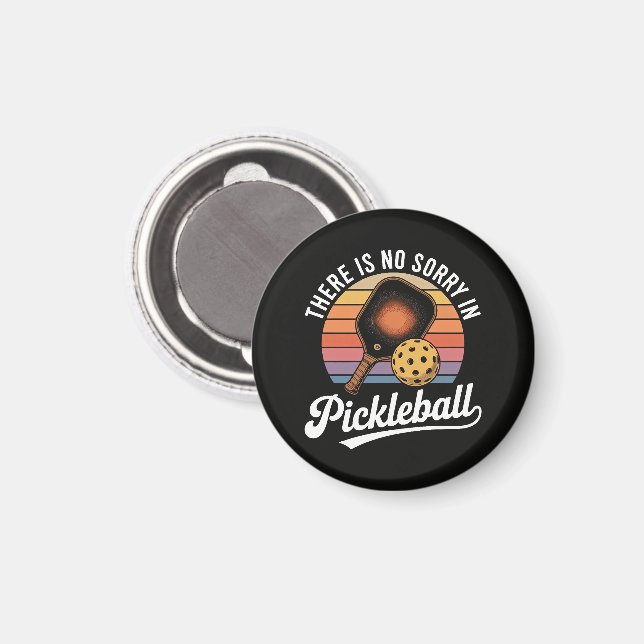 Imán No Hay Disculpas En Pickleball (Anverso/Reverso)