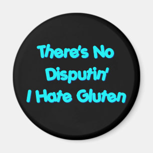 Imán No hay Disputin que odio el gluten
