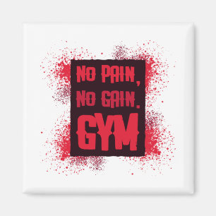 Imán No hay dolor, no hay gimnasio