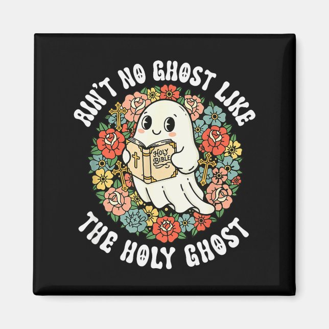 Imán No hay fantasma como el Espíritu Santo Jesús Crist (Frente)