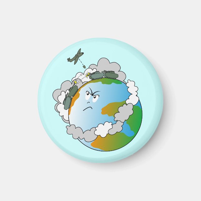 Imán ¡No hay guerra! (Frente)