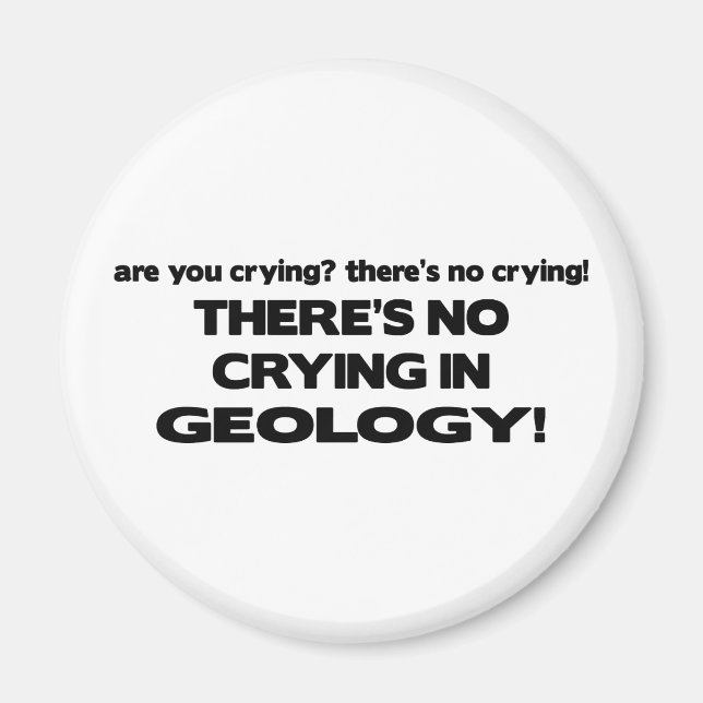 Imán No hay llanto en la geología (Frente)