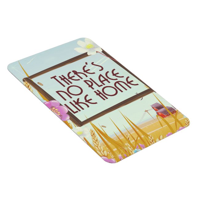 Imán No hay lugar como el hogar. (Lado Derecho)