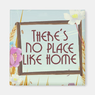 Imán No hay lugar como el hogar.