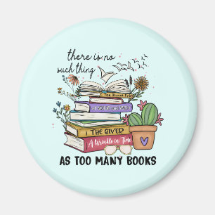 Imán No hay nada como tantos libros
