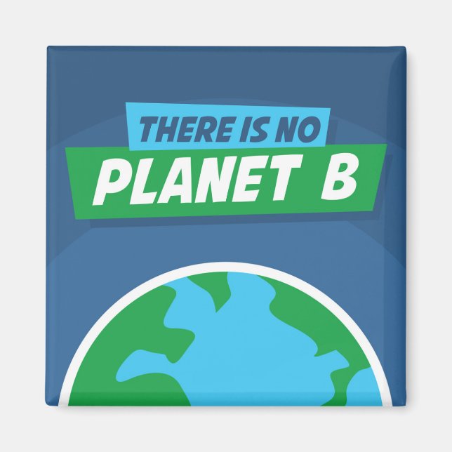 Imán No Hay Planeta B (Frente)