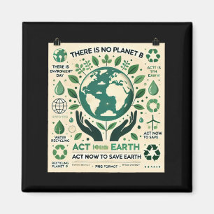 Imán No Hay Planeta B Actúa Ahora Para Salvar La Tierra