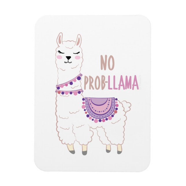 Imán No hay problema con la llamada graciosa (Vertical)