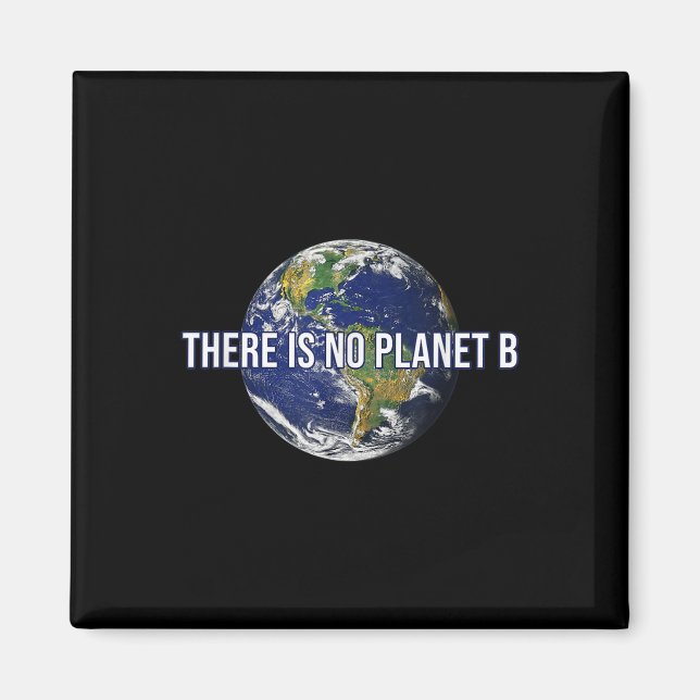Imán No Hay Protección Climática Del Planeta B (Frente)