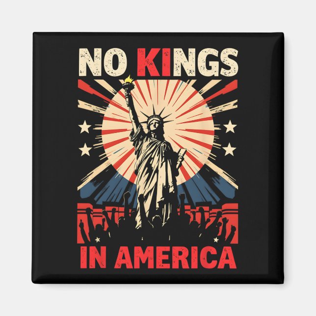 Imán No hay reyes en Estados Unidos (Frente)