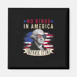 Imán No hay reyes en Estados Unidos bandera de EE. UU.