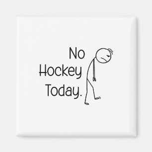 Imán No Hockey Hoy Divertido Ambiente De Pista De Hielo