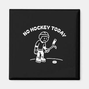 Imán No Hockey Hoy Divertido Para Un Jugador De Hockey 