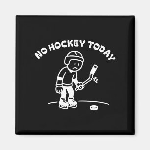 Imán No Hockey Hoy Divertido Para Un Jugador De Hockey 