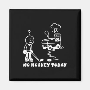 Imán No Hockey Hoy Divertido Para Un Jugador De Hockey 