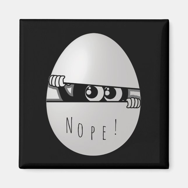 Imán ¡No! Hoy no. (Frente)