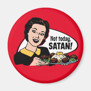 Imán No hoy Satan Magnet