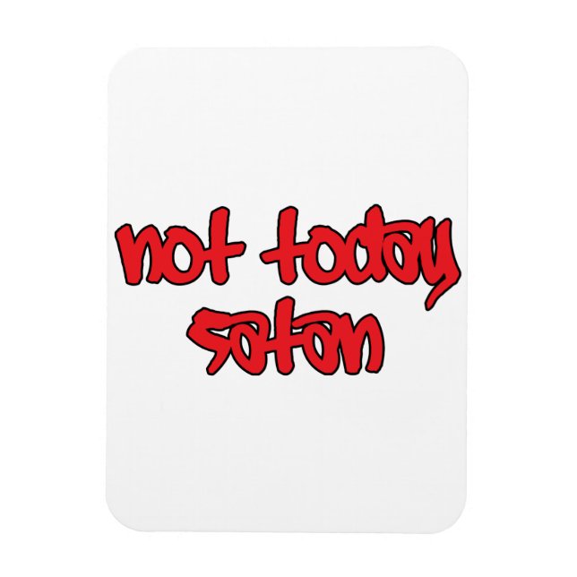 Imán No hoy Satanás (Vertical)