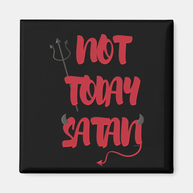 Imán No hoy Satanás (Frente)