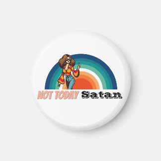 Imán No hoy Satanás Retro