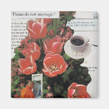 No interrumpa el tiempo del té del café matutino