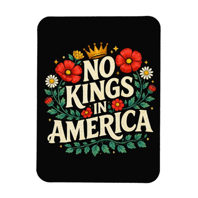 Imán No Kings América (Vertical)