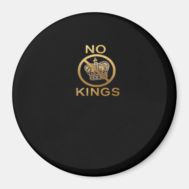 Imán No Kings Creative Style (Frente)