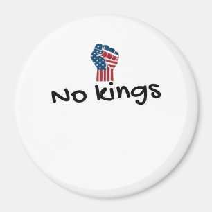 Imán No Kings In America Classic Minimal Clean