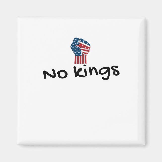 Imán No Kings In America Classic Minimal Clean (Frente)