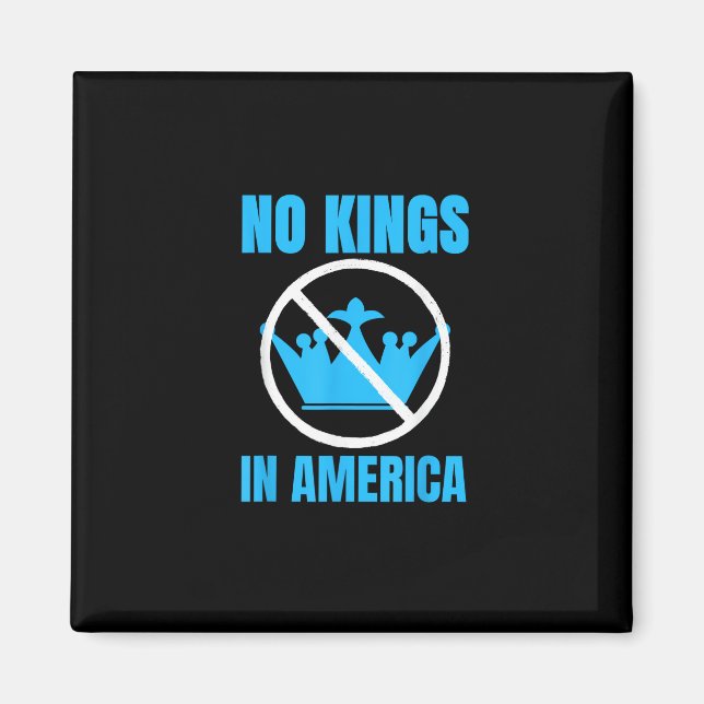 Imán No Kings In America Court Ruling Saying (Frente)