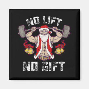 Imán No Levantar No Regalo Santa Gimnasio Entrenamiento