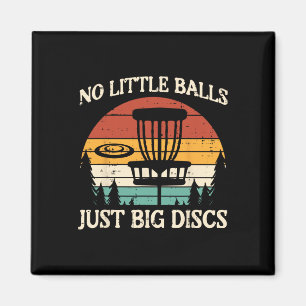 Imán No Little Just Big Discs Golf Frisbee Frolf Hombre
